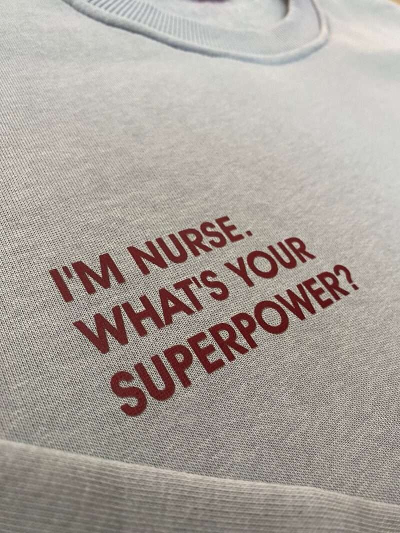 Premium baskılı sweatshirt örneği - özel tasarım sweatshirt