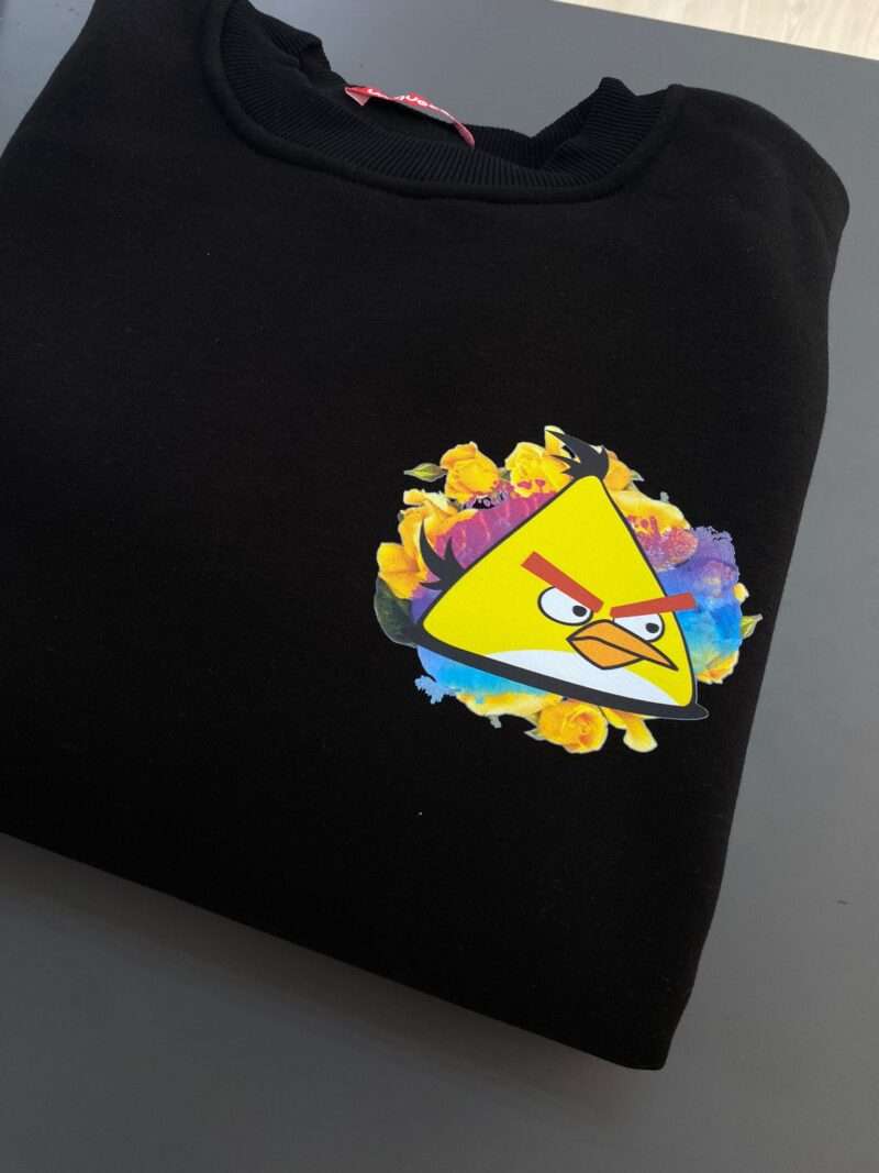 Premium baskılı sweatshirt örneği - kendin tasarla premium sweatshirt