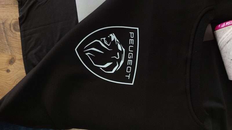 Özgün baskılı kapüşonsuz oversize sweatshirt - özel tasarım sweatshirt örneği